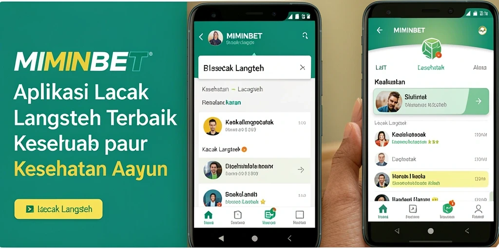 Antarmuka utama MIMINBET yang menampilkan statistik langkah harian.