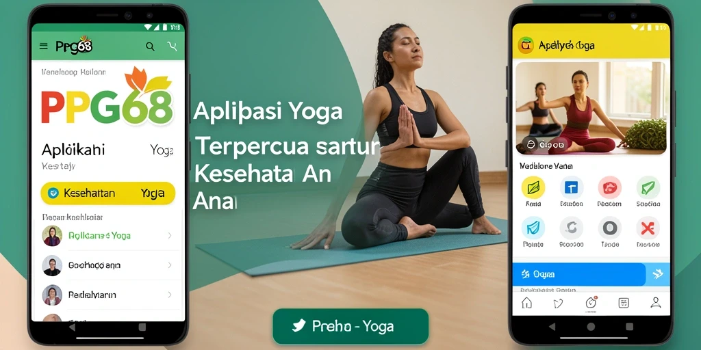 Antarmuka PGG68 yang menarik dengan panduan Yoga lengkap.